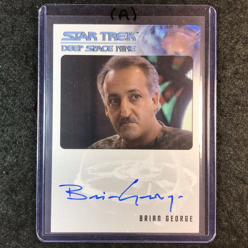 2026 Star Trek Connections BRIAN GEORGE RICHARD BHIR Deep Space Nine Auto (A)