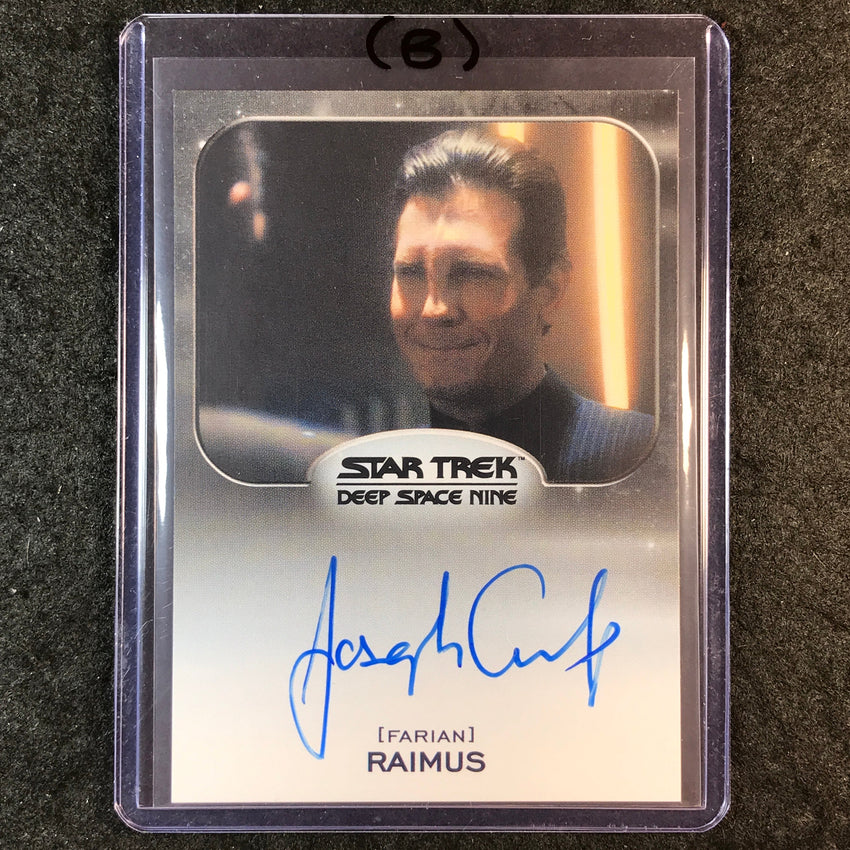 2026 Star Trek Connections JOSEPH CULP AS RAIMUS Deep Space Nine Auto (B)
