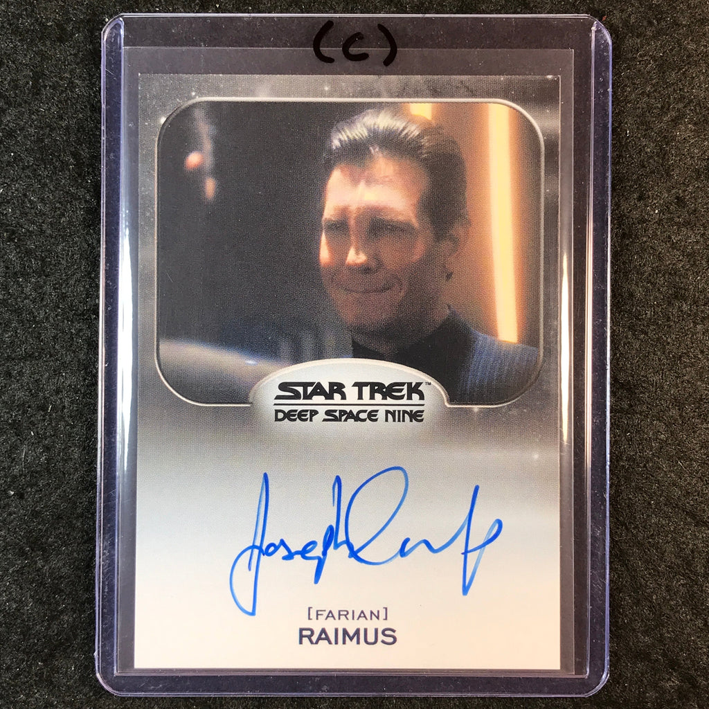 2026 Star Trek Connections JOSEPH CULP AS RAIMUS Deep Space Nine Auto ...