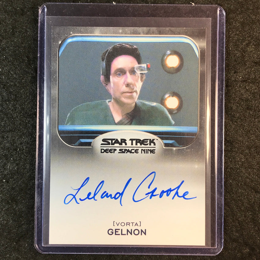 2026 Star Trek Connections LELAND CROOKE AS GELNON Deep Space Nine Auto