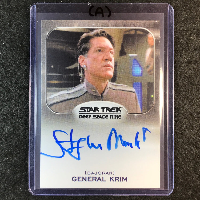 2026 Star Trek Connections STEPHEN MACHT GENERAL KRIM Deep Space Nine Auto (A)
