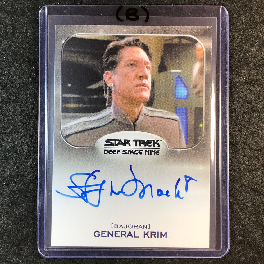 2026 Star Trek Connections STEPHEN MACHT GENERAL KRIM Deep Space Nine Auto (B)