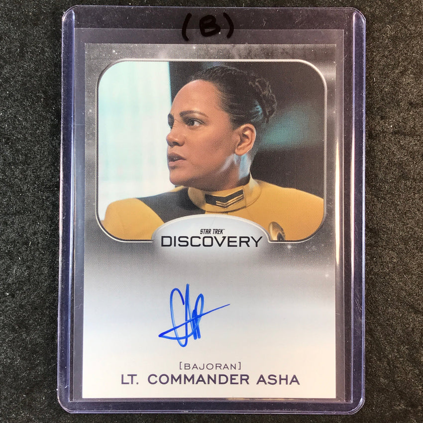 2026 Star Trek Connections CHRISTINA DIXON LT. COMMANDER ASHA Discovery Auto (B)