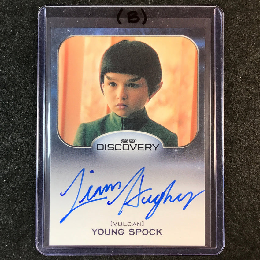 2026 Star Trek Connections LIAM HUGHES AS YOUNG SPOCK Discovery Auto (B)