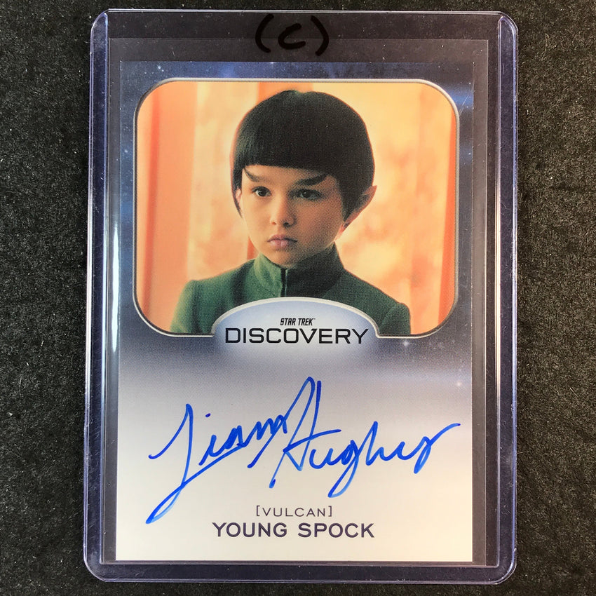 2026 Star Trek Connections LIAM HUGHES AS YOUNG SPOCK Discovery Auto (C)