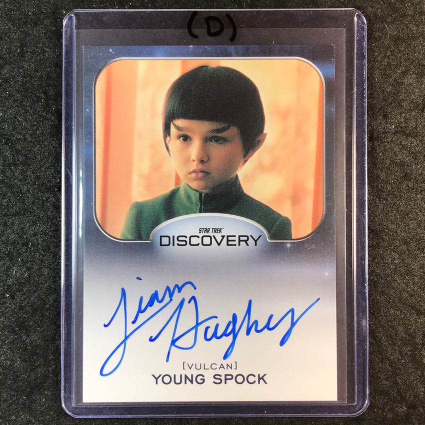 2026 Star Trek Connections LIAM HUGHES AS YOUNG SPOCK Discovery Auto (D)