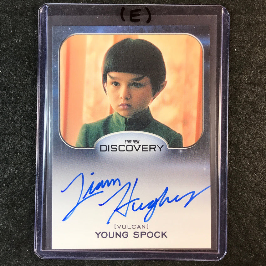 2026 Star Trek Connections LIAM HUGHES AS YOUNG SPOCK Discovery Auto (E)