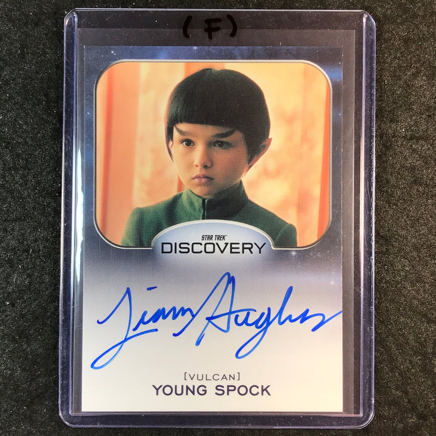 2026 Star Trek Connections LIAM HUGHES AS YOUNG SPOCK Discovery Auto (F)