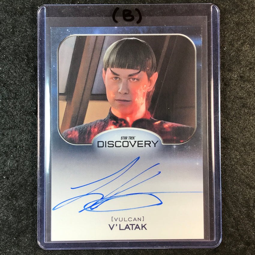 2026 Star Trek Connections LUKE HUMPHREY AS V'LATAK Discovery Auto (B)
