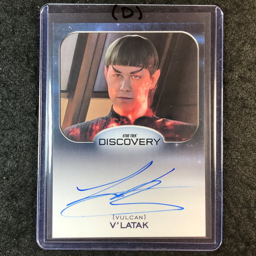 2026 Star Trek Connections LUKE HUMPHREY AS V'LATAK Discovery Auto (D)