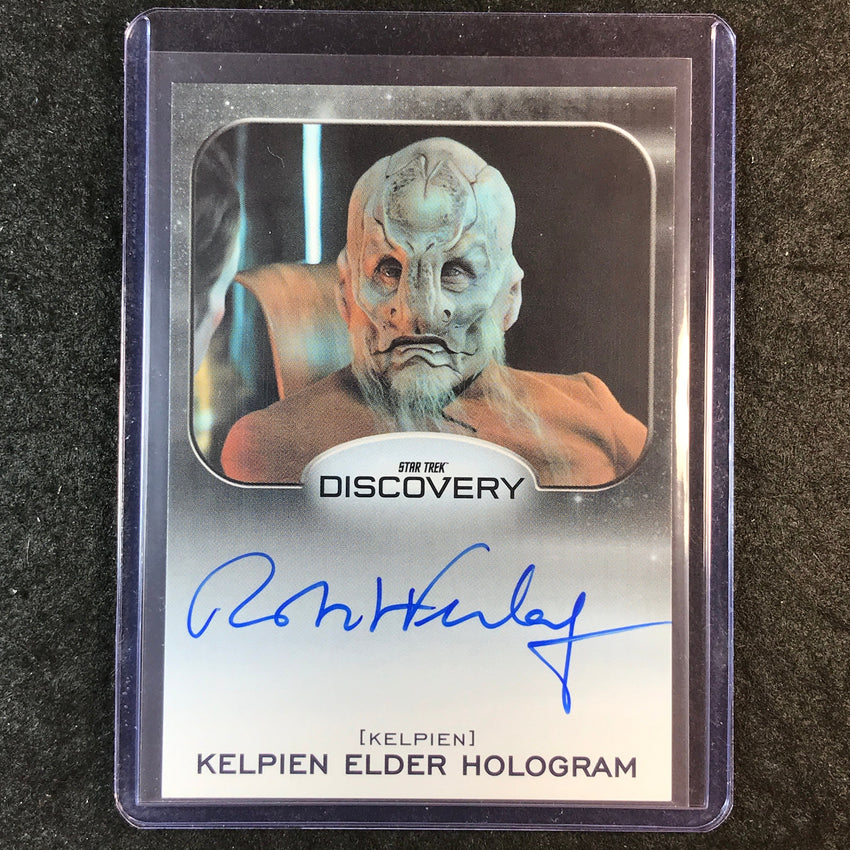 2026 Star Trek Connections ROBERT VERLAQUE KELPIEN ELDER HOLOGRAM Discovery Auto