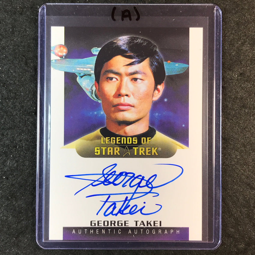 2026 Star Trek Connections GEORGE TAKEI SULU Legends of Star Trek Auto #LA8 (A)