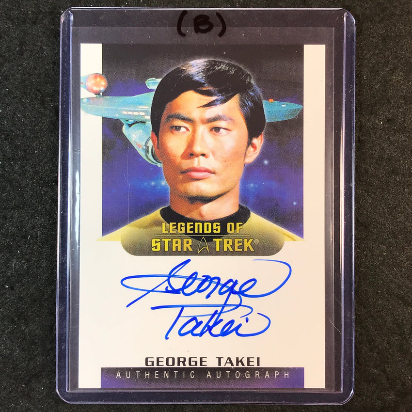2026 Star Trek Connections GEORGE TAKEI SULU Legends of Star Trek Auto #LA8 (B)