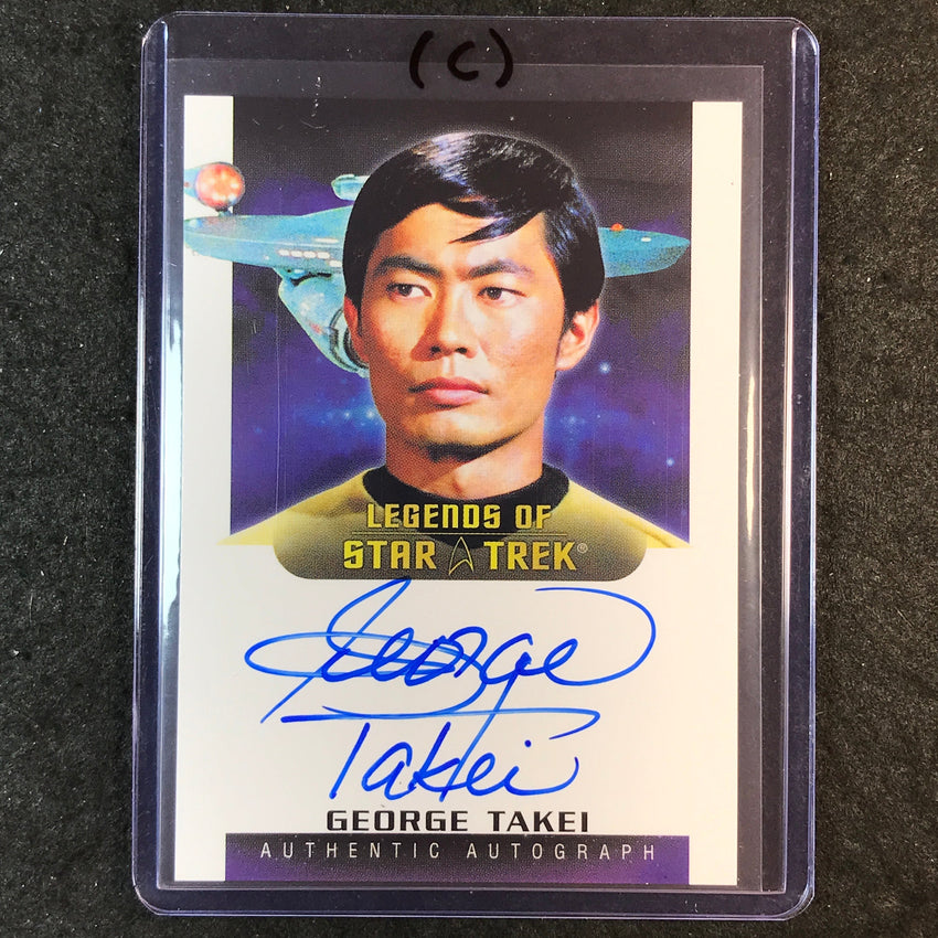 2026 Star Trek Connections GEORGE TAKEI SULU Legends of Star Trek Auto #LA8 (C)