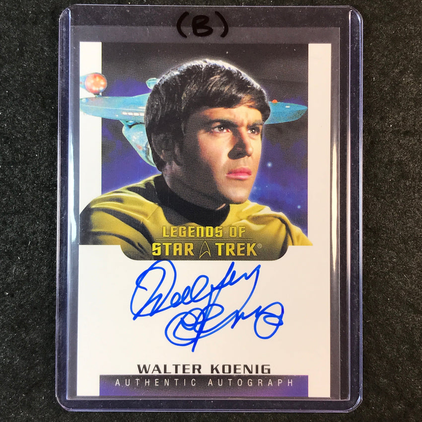 2026 Star Trek Connections WALTER KOENIG CHEKOV Legends Star Trek Auto #LA9 (B)