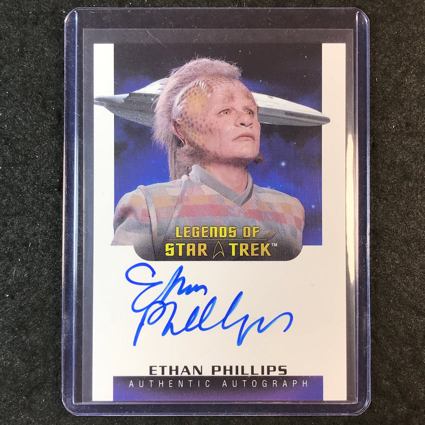 2026 Star Trek Connections ETHAN PHILLIPS NEELIX Legends of Star Trek Auto #LA11