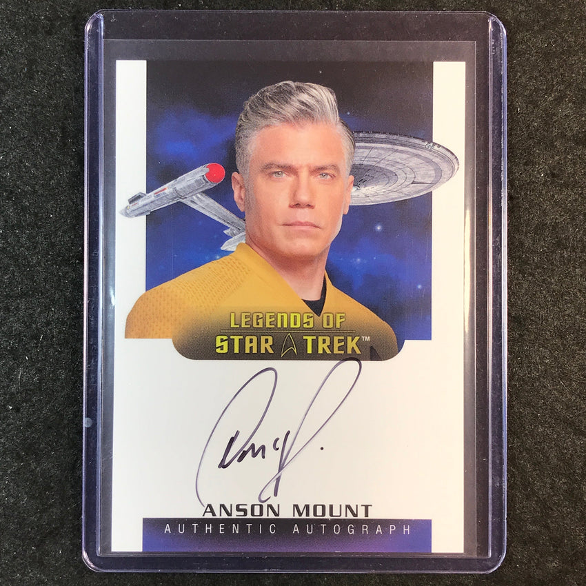 2026 Star Trek Connections ANSON MOUNT CAPTAIN PIKE Legends Star Trek Auto #LA26