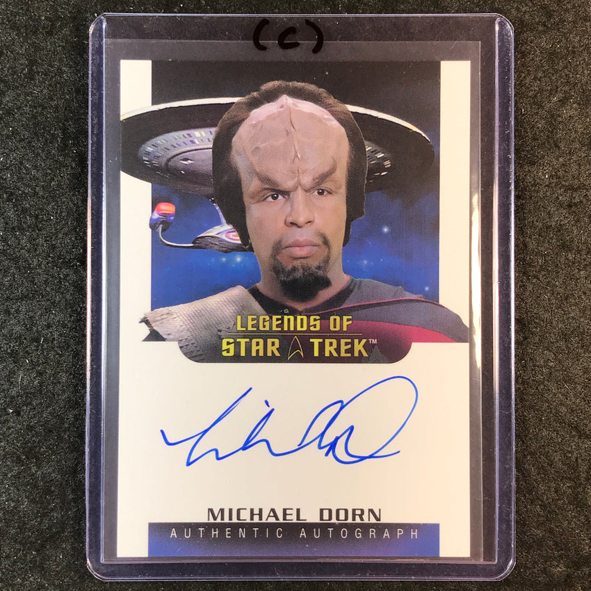 2026 Star Trek Connections MICHAEL DORN WORF Legends of Star Trek Auto #LA34 (C)
