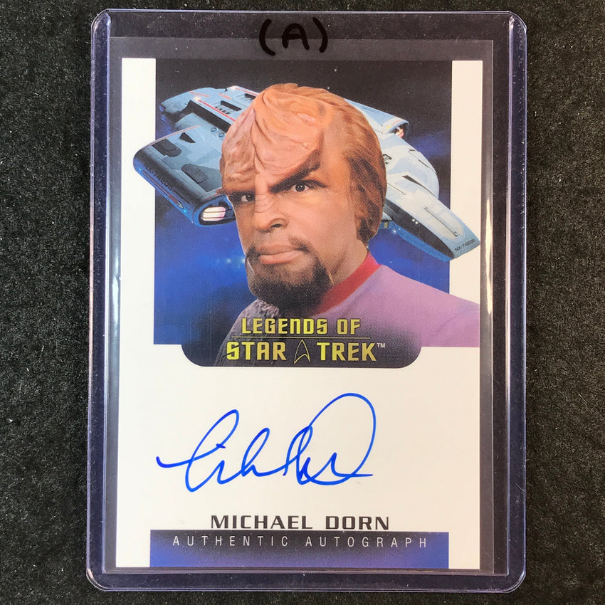 2026 Star Trek Connections MICHAEL DORN WORF Legends of Star Trek Auto #LA36 (A)