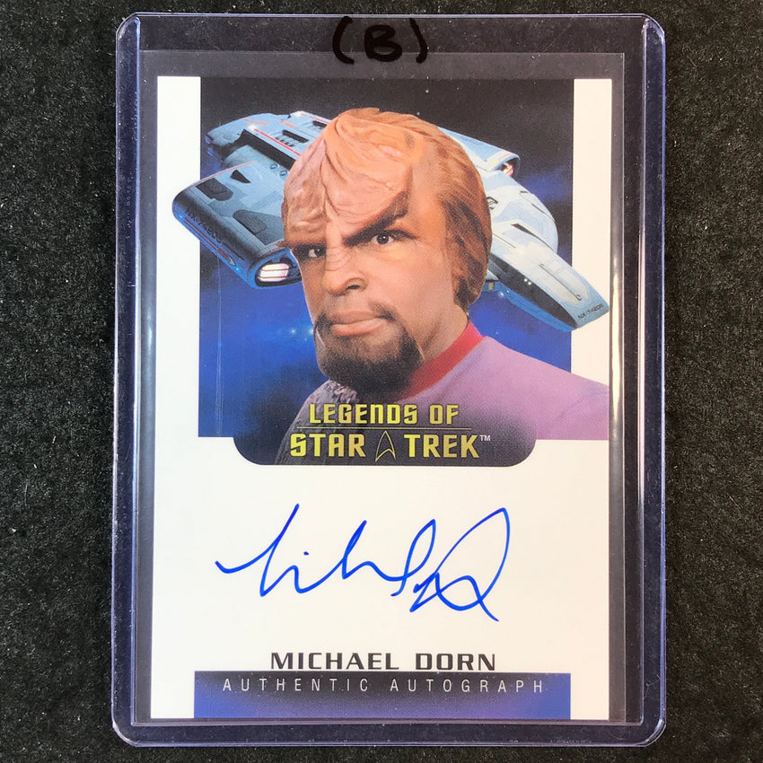 2026 Star Trek Connections MICHAEL DORN WORF Legends of Star Trek Auto #LA36 (B)