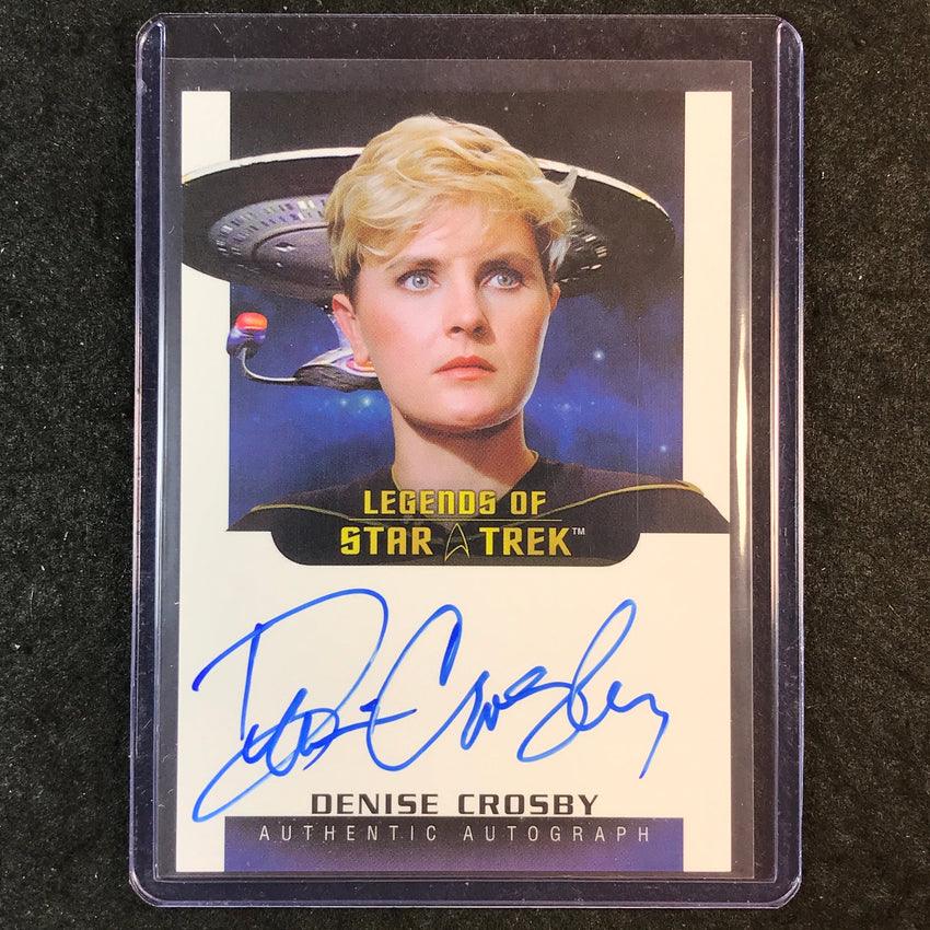 2026 Star Trek Connections DENISE CROSBY TASHA YAR Legends Star Trek Auto #LA41