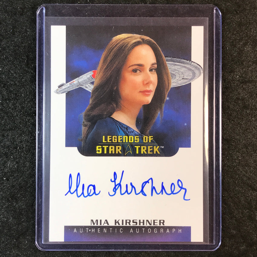 2026 Star Trek Connections MIA KIRSHNER AMANDA GRAYSON Legends Auto #LA49