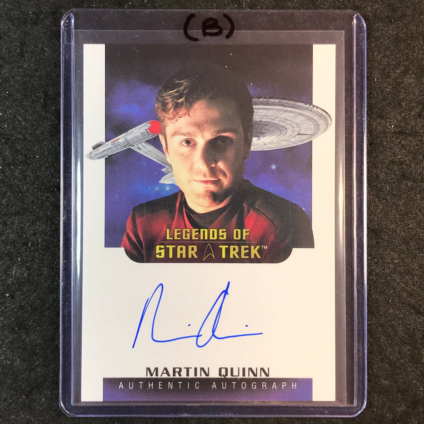 2026 Star Trek Connections MARTIN QUINN MONTGOMERY SCOTT Legends Auto #LA53 (B)