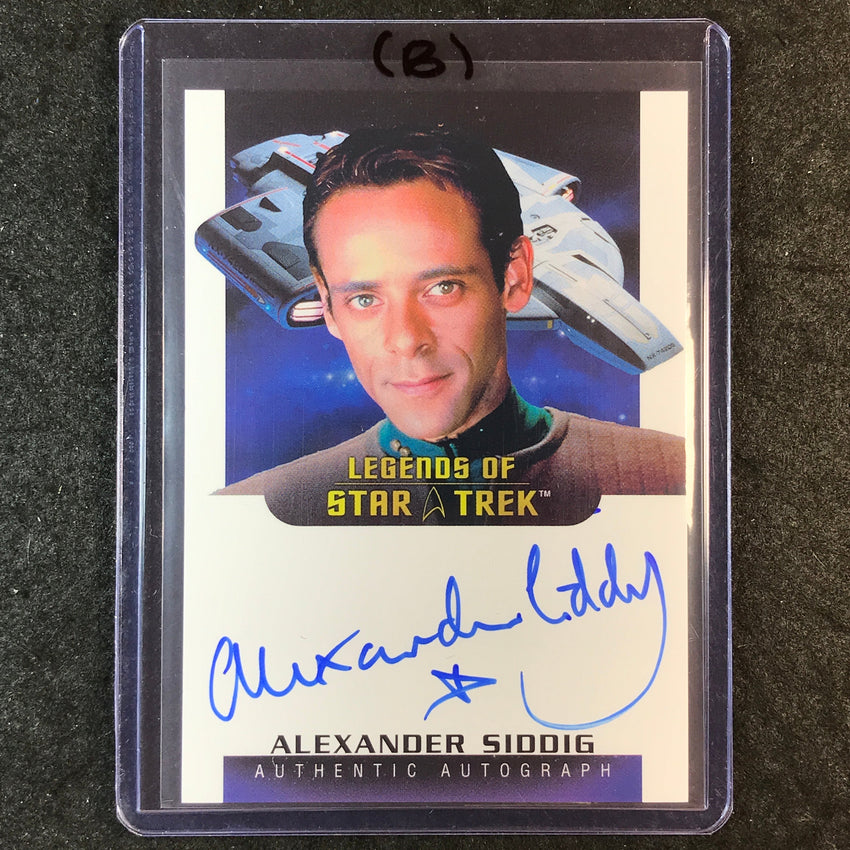 2026 Star Trek Connections ALEXANDER SIDDIG JULIAN BASHIR Legends Auto #LA58 (B)