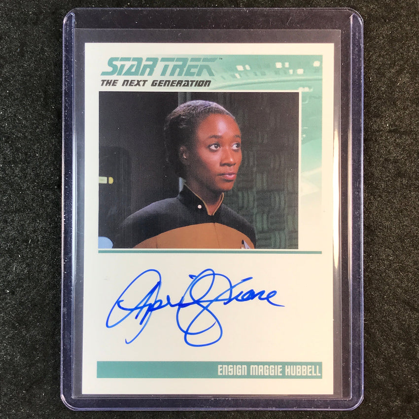 2026 Star Trek Connections APRIL GRACE AS MAGGIE HUBBELL Next Generation Auto