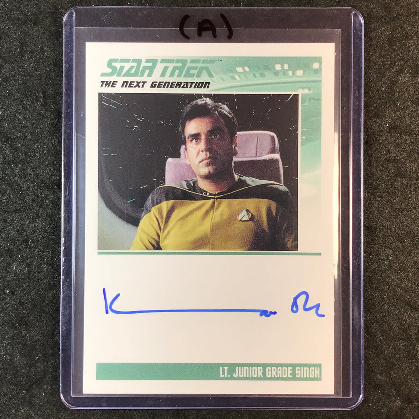 2026 Star Trek Connections KAVI RAZ JUNIOR GRADE SINGH Next Generation Auto (A)