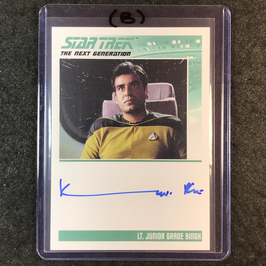 2026 Star Trek Connections KAVI RAZ JUNIOR GRADE SINGH Next Generation Auto (B)