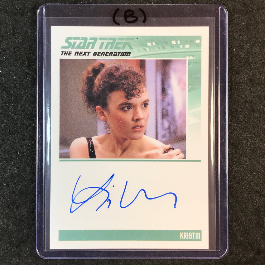 2026 Star Trek Connections LIZ VASSEY AS KRISTIN Next Generation Auto (B)