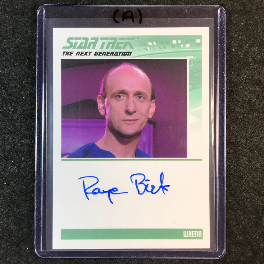 2026 Star Trek Connections RAYE BIRK AS WRENN Next Generation Auto (A)