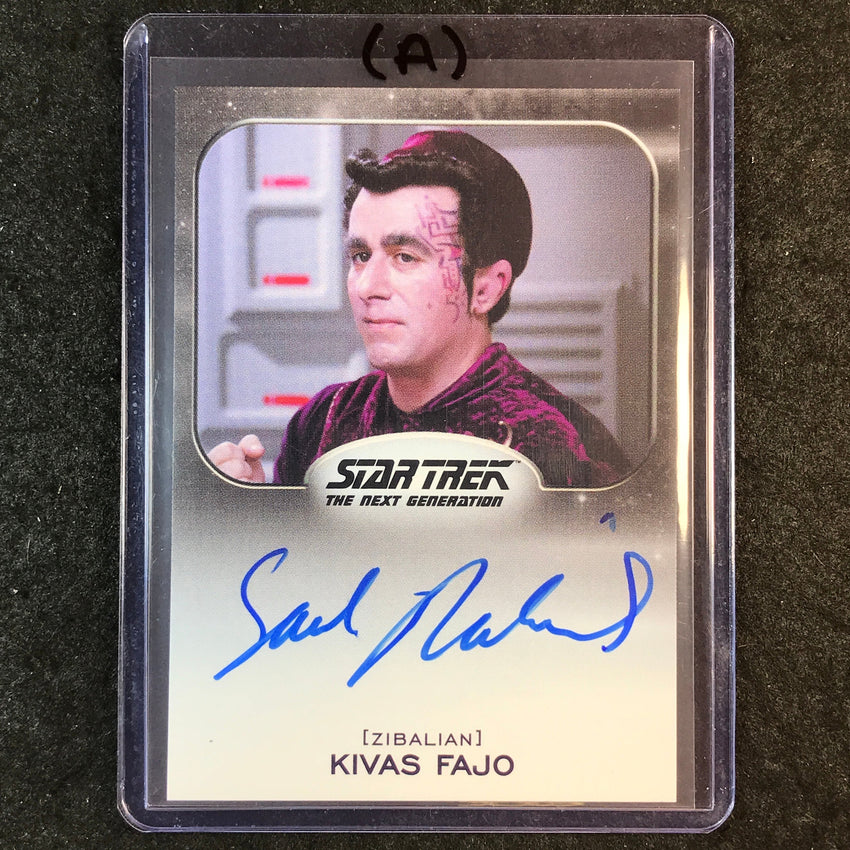 2026 Star Trek Connections SAUL RUBINEK AS KIVAS FAJO Next Generation Auto (A)