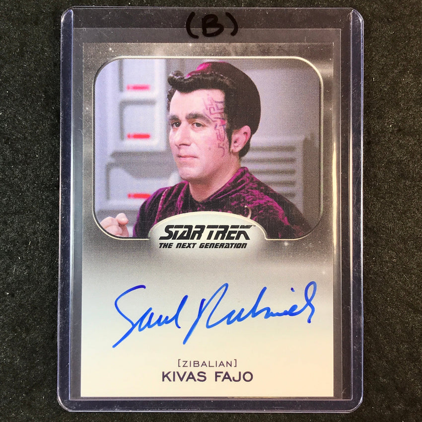2026 Star Trek Connections SAUL RUBINEK AS KIVAS FAJO Next Generation Auto (B)