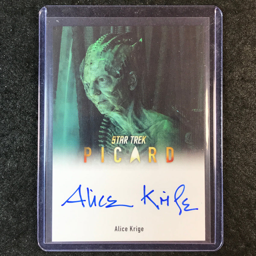 2026 Star Trek Connections ALICE KRIGE AS THE VOICE OF BORG QUEEN Picard Auto