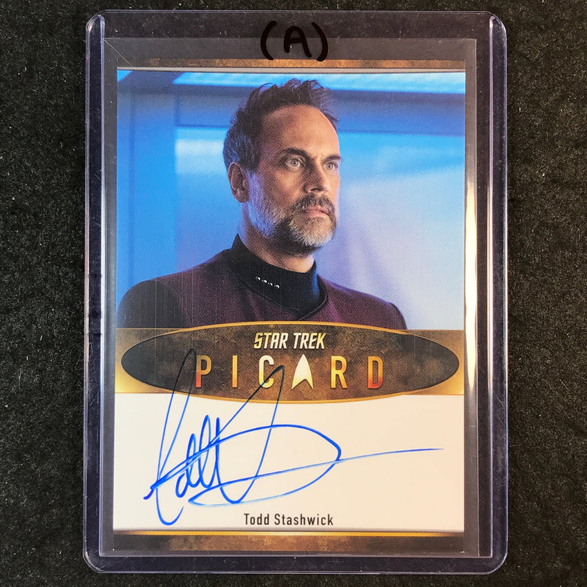 2026 Star Trek Connections TODD STASHWICK AS CAPTAIN LIAM SHAW Picard Auto (A)