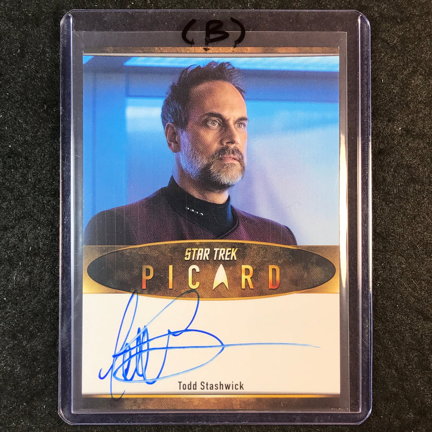 2026 Star Trek Connections TODD STASHWICK AS CAPTAIN LIAM SHAW Picard Auto (B)