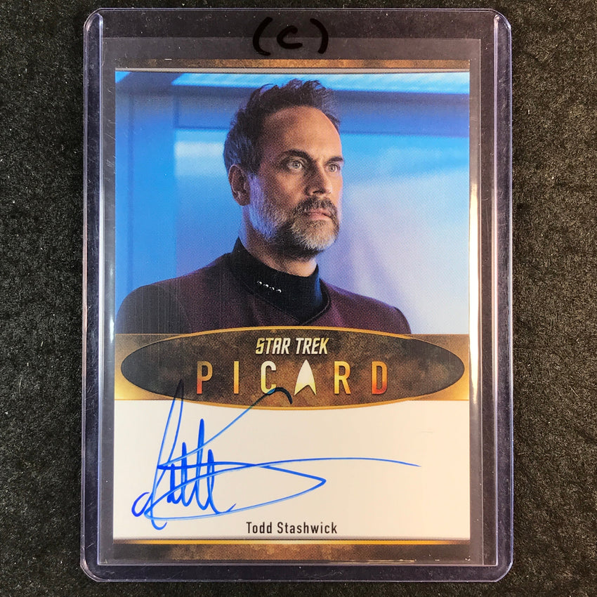 2026 Star Trek Connections TODD STASHWICK AS CAPTAIN LIAM SHAW Picard Auto (C)