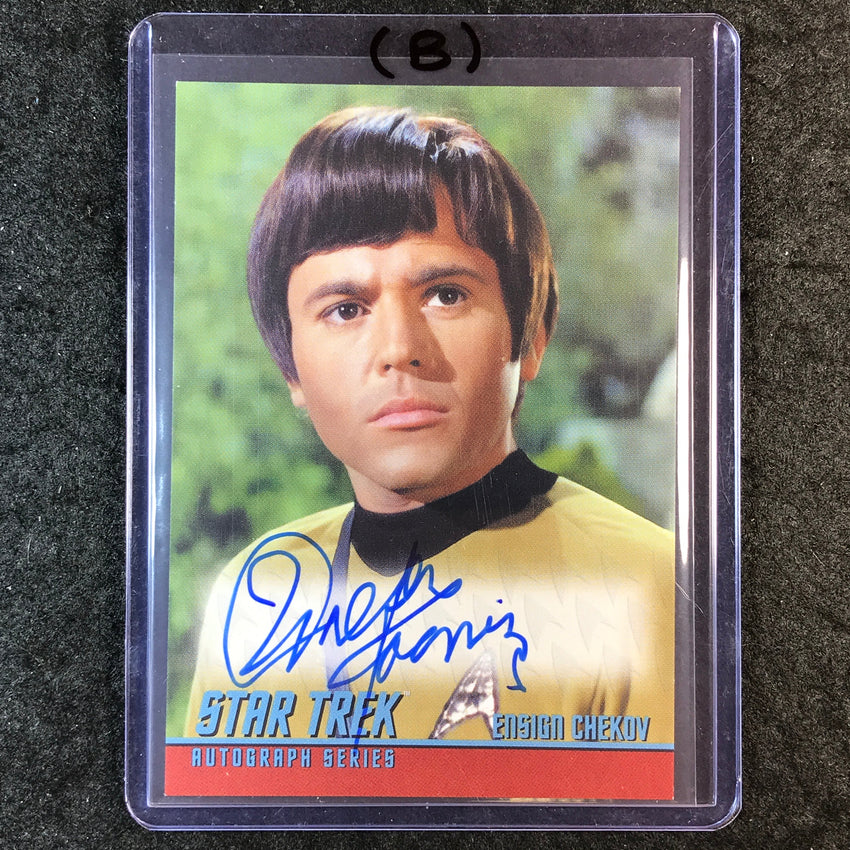 2026 Star Trek Connections WALTER KOENIG AS CHEKOV Star Trek Auto Series #A8 (B)