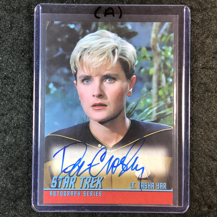2026 Star Trek Connections DENISE CROSBY AS LT. TASHA YAR Auto Series #A10 (A)