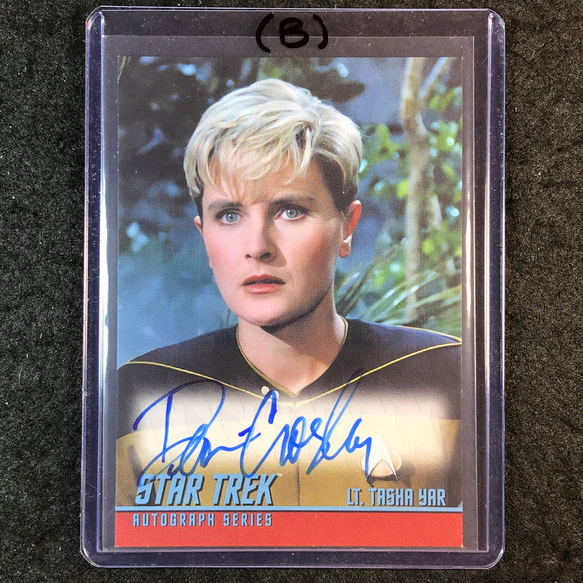 2026 Star Trek Connections DENISE CROSBY AS LT. TASHA YAR Auto Series #A10 (B)