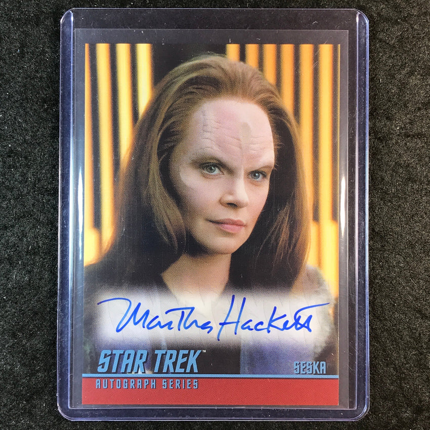 2026 Star Trek Connections MARTHA HACKETT SESKA Star Trek Autograph Series #A23