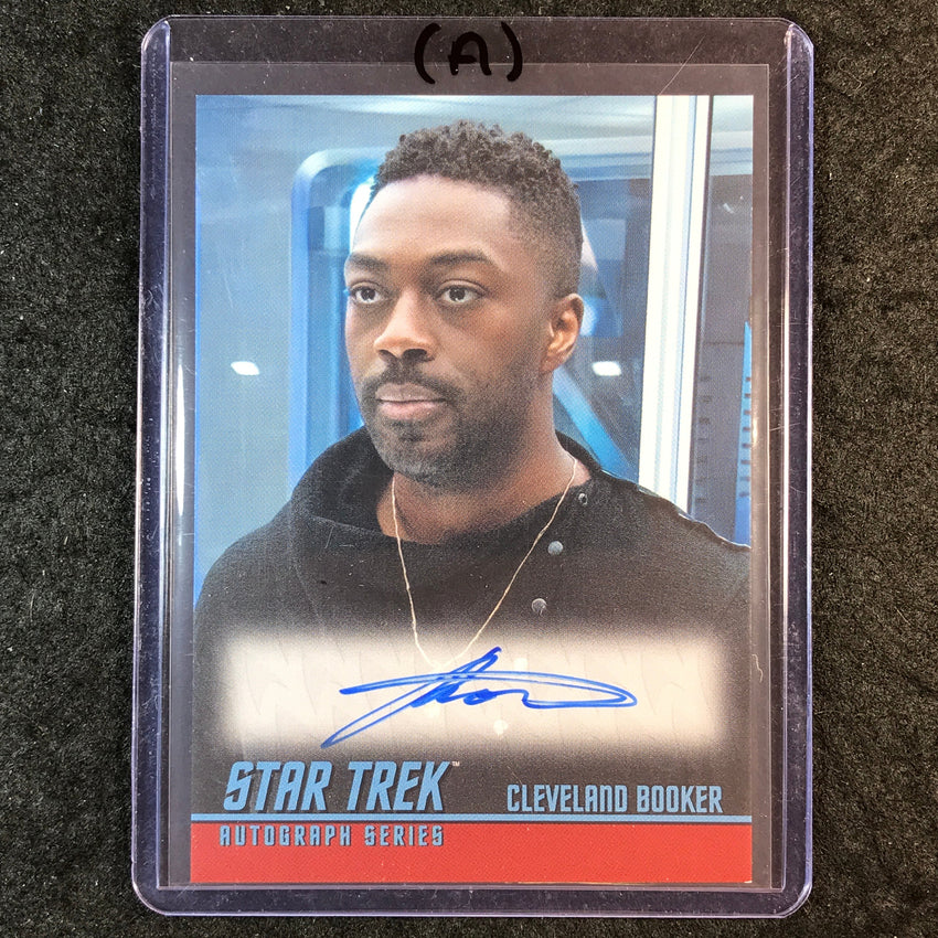 2026 Star Trek Connections DAVID AJALA AS CLEVELAND BOOKER Auto Series #A24 (A)