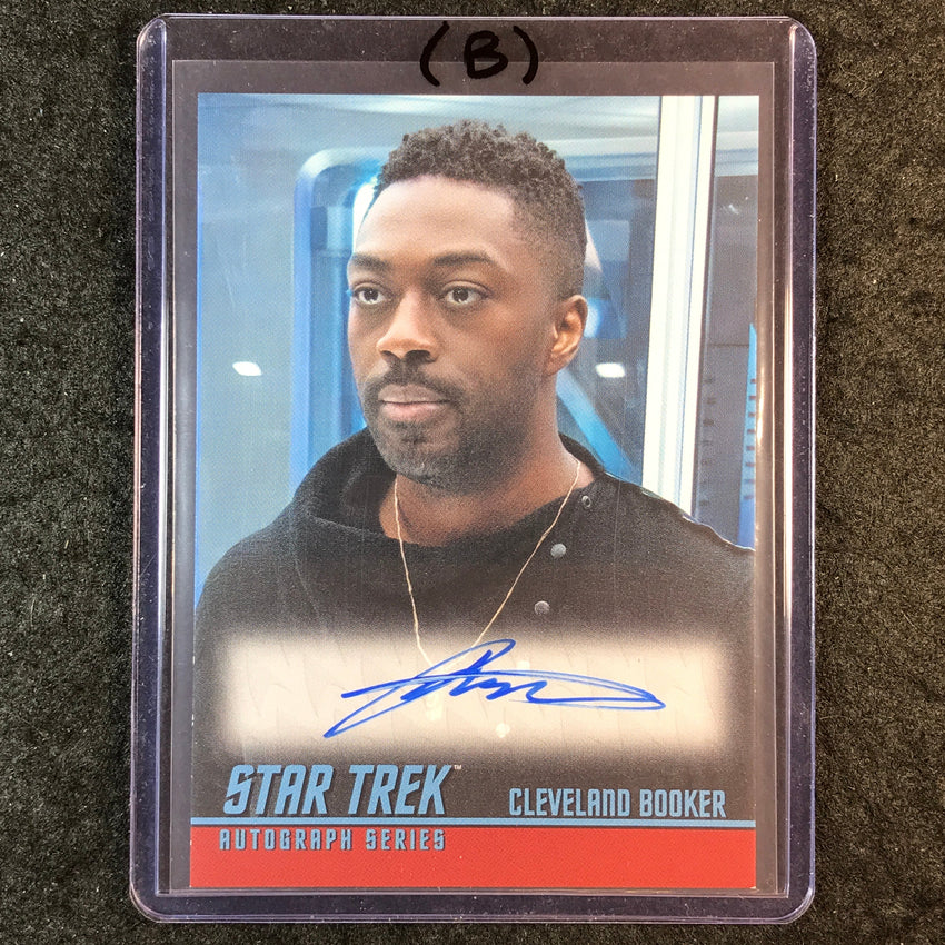 2026 Star Trek Connections DAVID AJALA AS CLEVELAND BOOKER Auto Series #A24 (B)