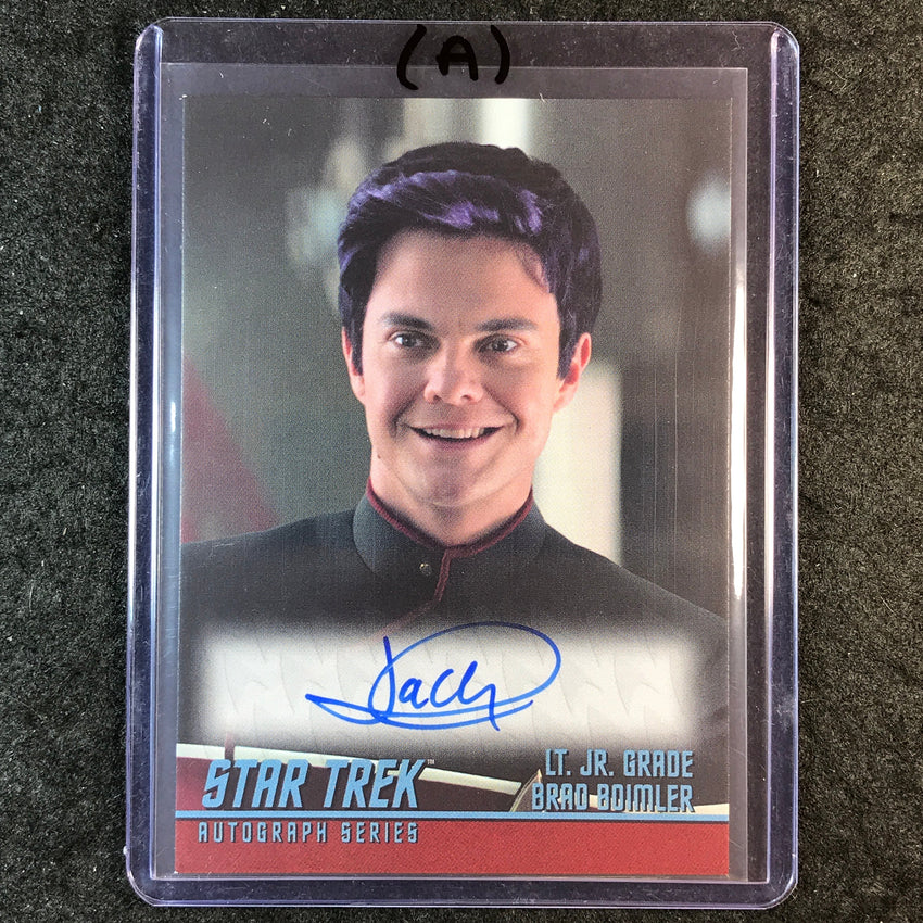 2026 Star Trek Connections JACK QUAID BRAD BOIMLER Auto Series #A26 (A)