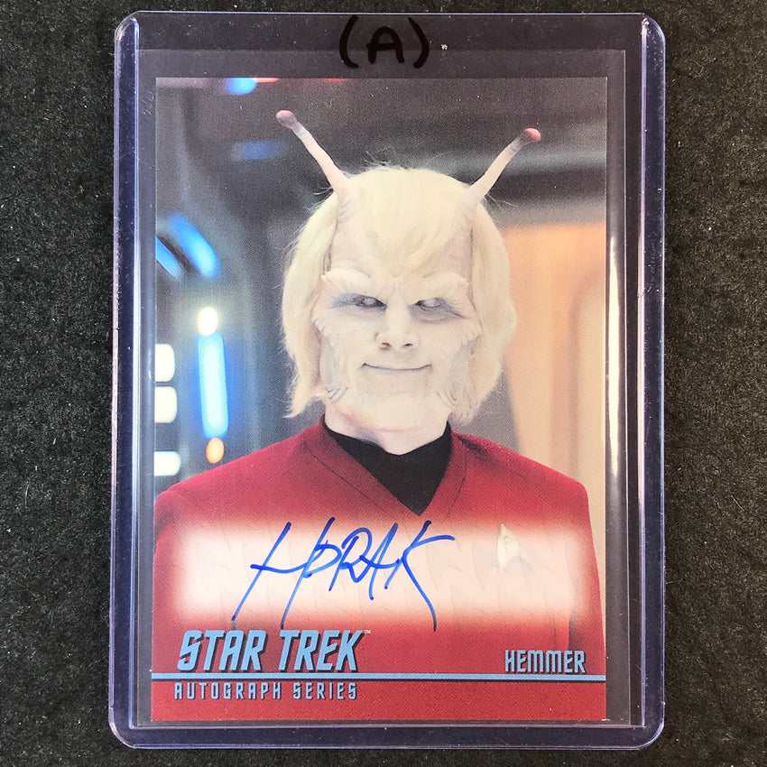 2026 Star Trek Connections BRUCE HORAK AS HEMMER Star Trek Auto Series #A28 (A)