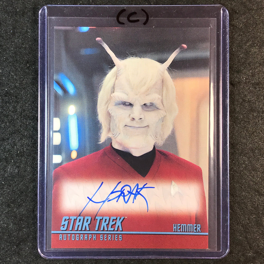 2026 Star Trek Connections BRUCE HORAK AS HEMMER Star Trek Auto Series #A28 (C)
