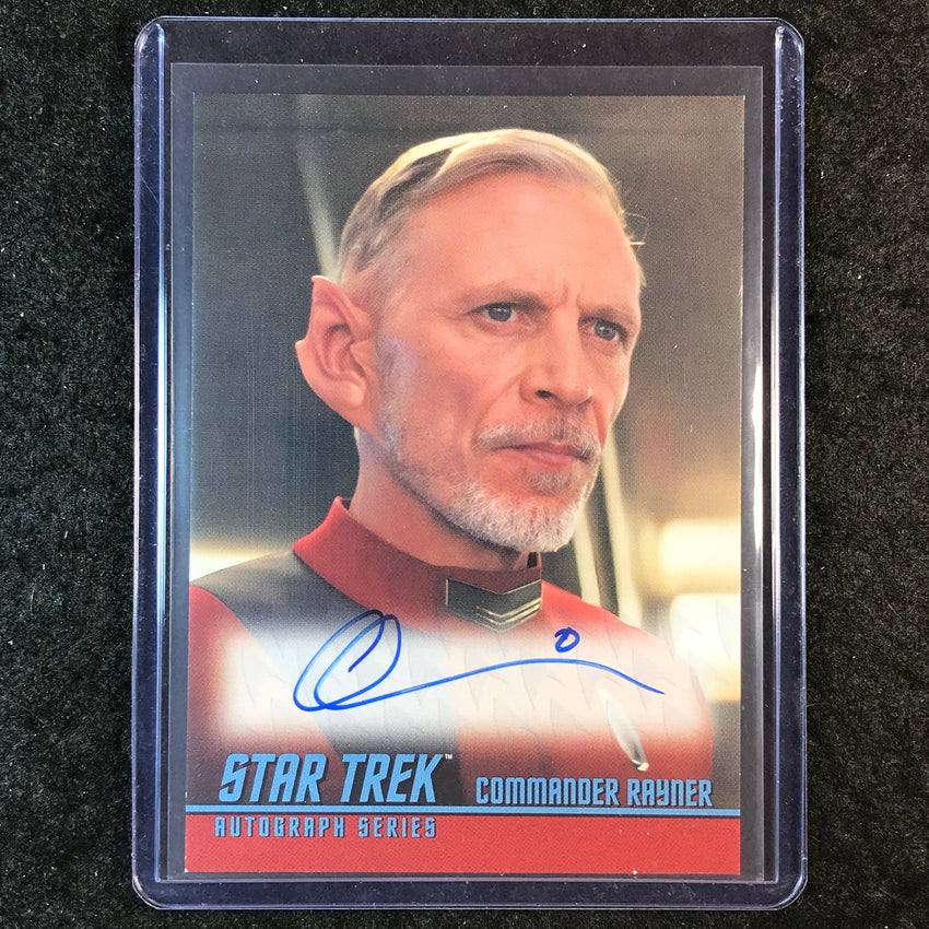 2026 Star Trek Connections CALLUM KEITH RENNIE COMMANDER RAYNER Auto Series #A29