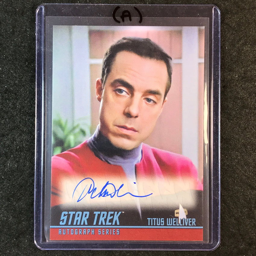 2026 Star Trek Connections TITUS WELLIVER MAXWELL BURKE Auto Series #A36 (A)